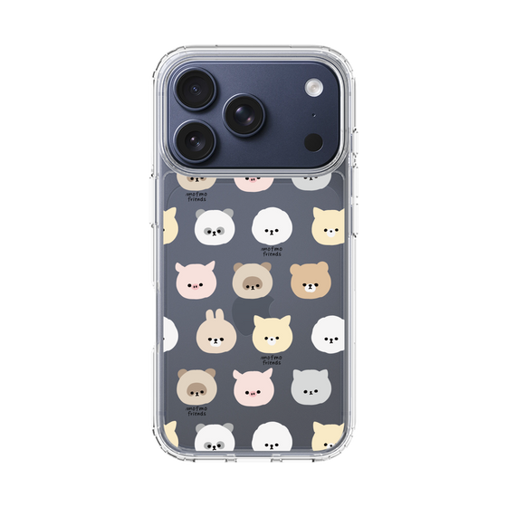 スリムプロテクションケース［ mofmofriends - フェイス ］