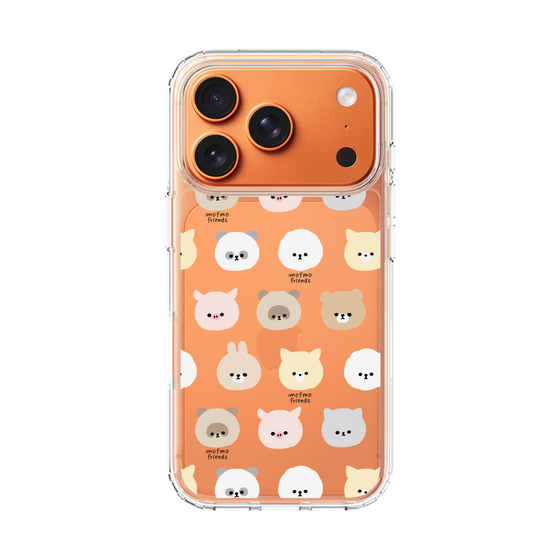 スリムプロテクションケース［ mofmofriends - フェイス ］