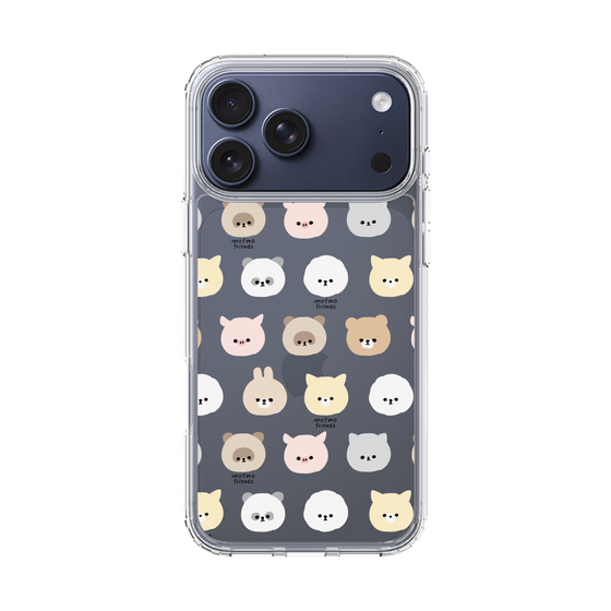 スリムプロテクションケース［ mofmofriends - フェイス ］