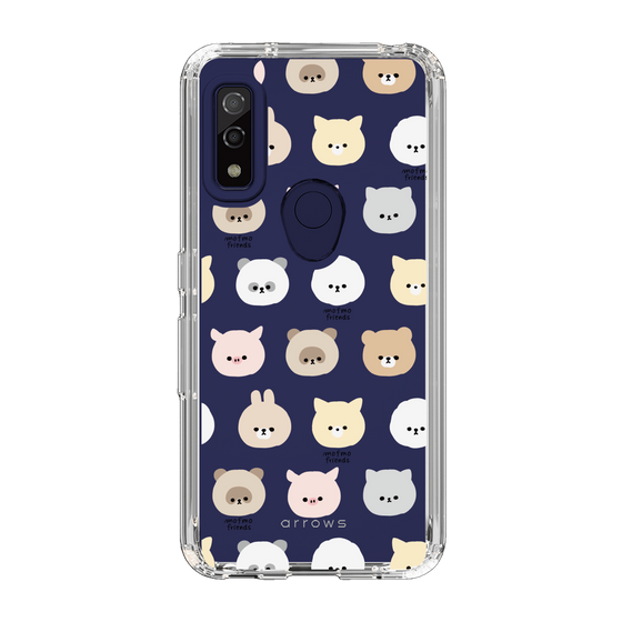 スリムプロテクションケース［ mofmofriends - フェイス ］