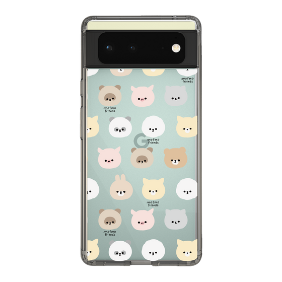 スリムプロテクションケース［ mofmofriends - フェイス ］