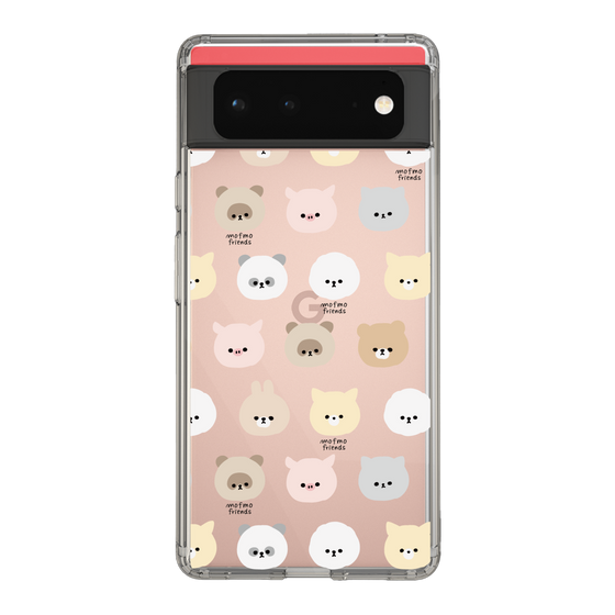 スリムプロテクションケース［ mofmofriends - フェイス ］