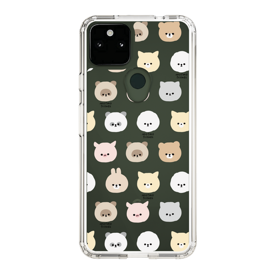 スリムプロテクションケース［ mofmofriends - フェイス ］