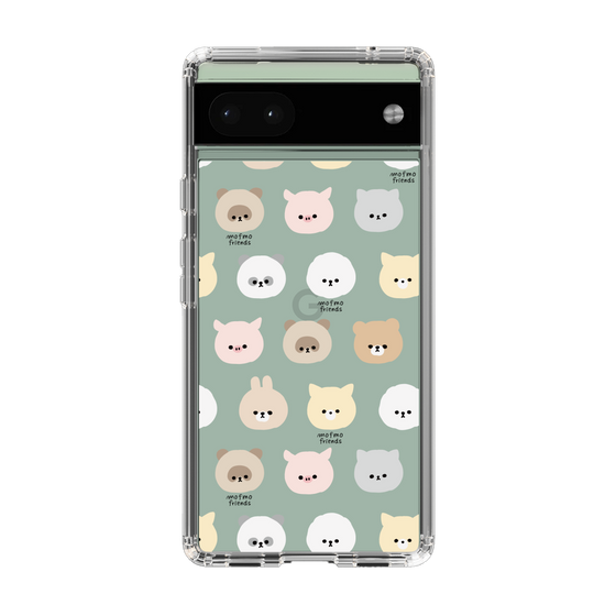 スリムプロテクションケース［ mofmofriends - フェイス ］