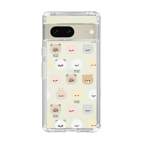 スリムプロテクションケース［ mofmofriends - フェイス ］
