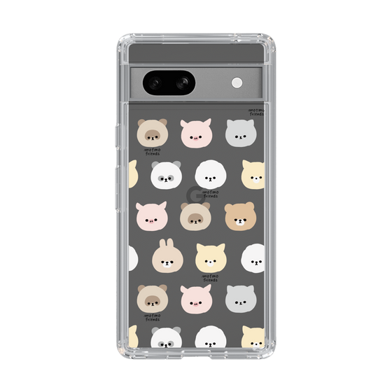 スリムプロテクションケース［ mofmofriends - フェイス ］