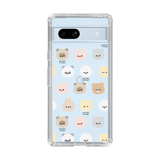 スリムプロテクションケース［ mofmofriends - フェイス ］