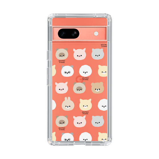 スリムプロテクションケース［ mofmofriends - フェイス ］