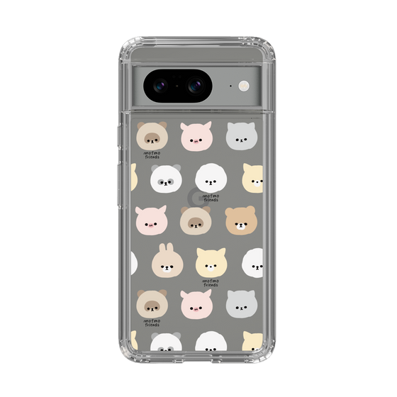 スリムプロテクションケース［ mofmofriends - フェイス ］