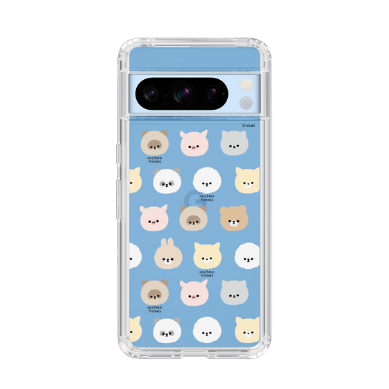 スリムプロテクションケース［ mofmofriends - フェイス ］