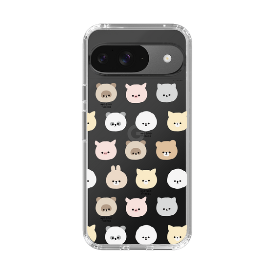 スリムプロテクションケース［ mofmofriends - フェイス ］