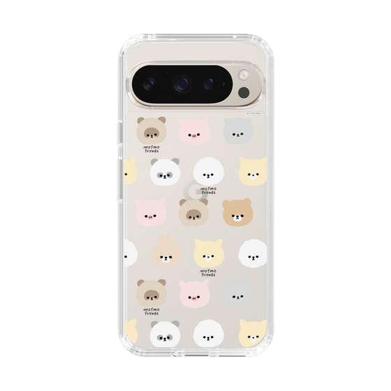 スリムプロテクションケース［ mofmofriends - フェイス ］