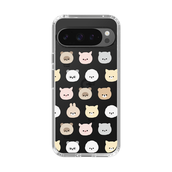スリムプロテクションケース［ mofmofriends - フェイス ］