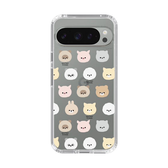 スリムプロテクションケース［ mofmofriends - フェイス ］