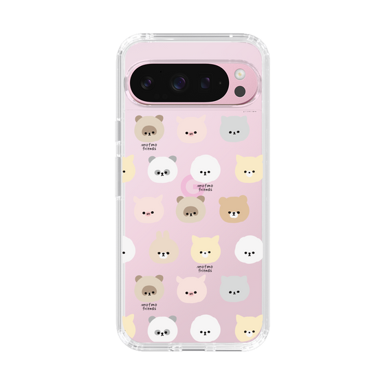 スリムプロテクションケース［ mofmofriends - フェイス ］
