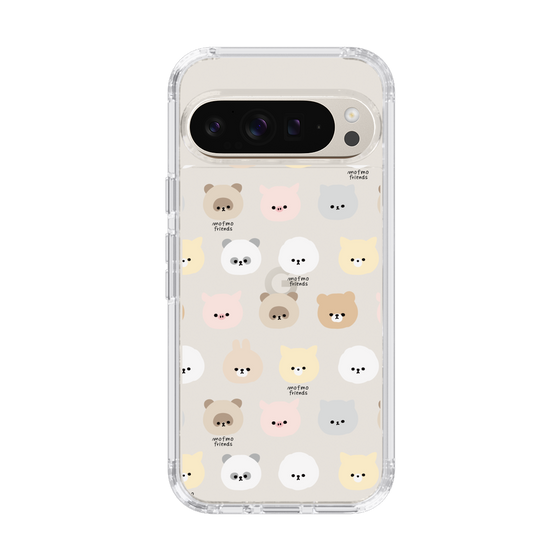 スリムプロテクションケース［ mofmofriends - フェイス ］