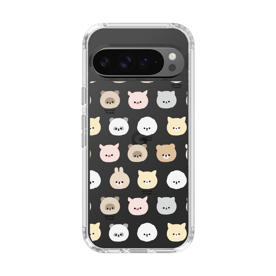 スリムプロテクションケース［ mofmofriends - フェイス ］