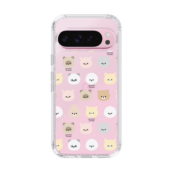 スリムプロテクションケース［ mofmofriends - フェイス ］