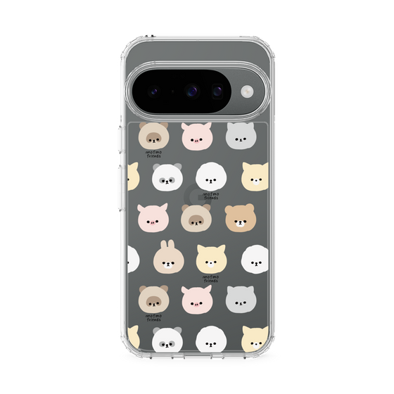 スリムプロテクションケース［ mofmofriends - フェイス ］