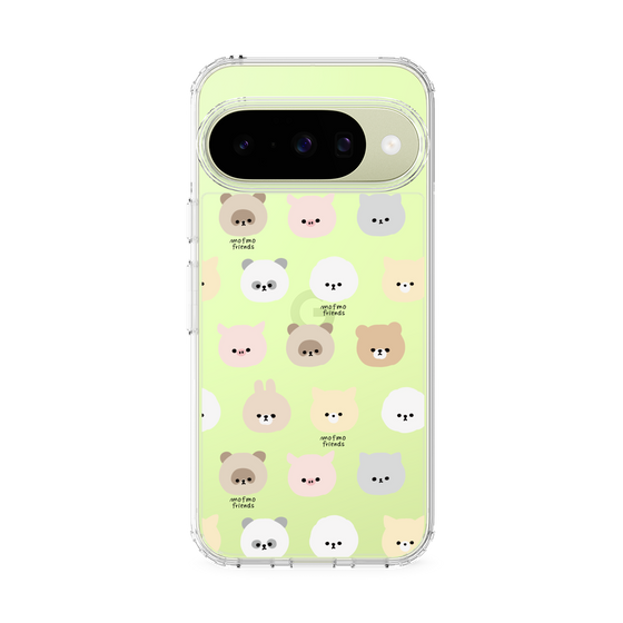 スリムプロテクションケース［ mofmofriends - フェイス ］