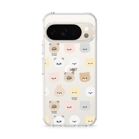 スリムプロテクションケース［ mofmofriends - フェイス ］