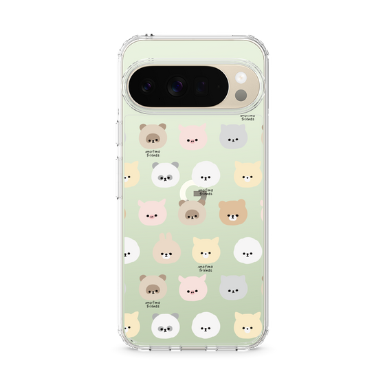 スリムプロテクションケース［ mofmofriends - フェイス ］