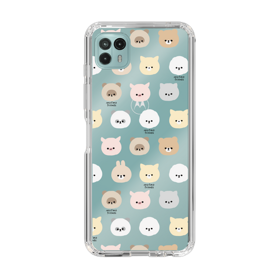 スリムプロテクションケース［ mofmofriends - フェイス ］