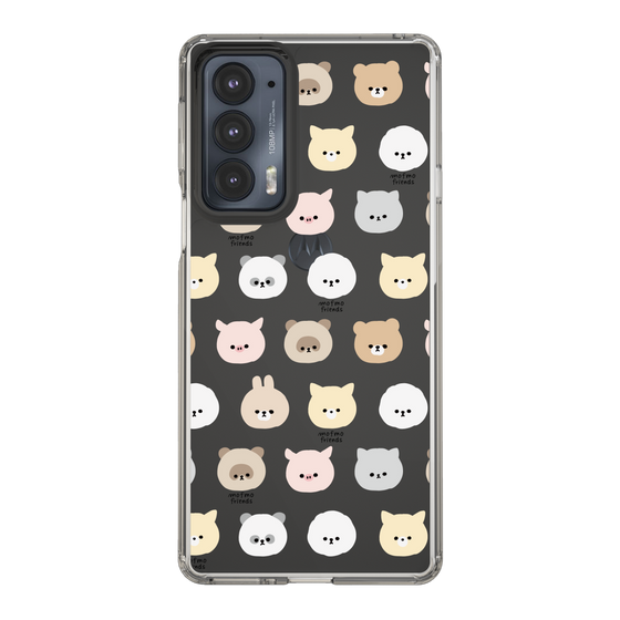 スリムプロテクションケース［ mofmofriends - フェイス ］