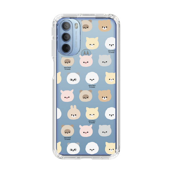 スリムプロテクションケース［ mofmofriends - フェイス ］