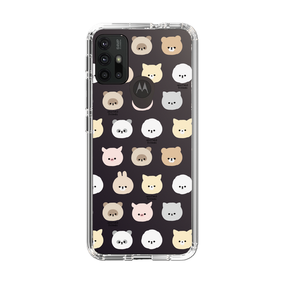 スリムプロテクションケース［ mofmofriends - フェイス ］