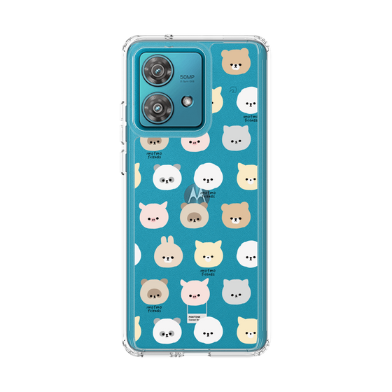 スリムプロテクションケース［ mofmofriends - フェイス ］
