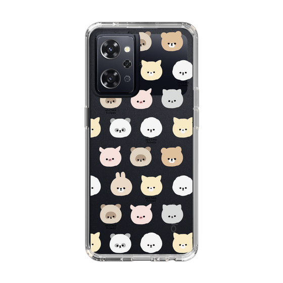 スリムプロテクションケース［ mofmofriends - フェイス ］