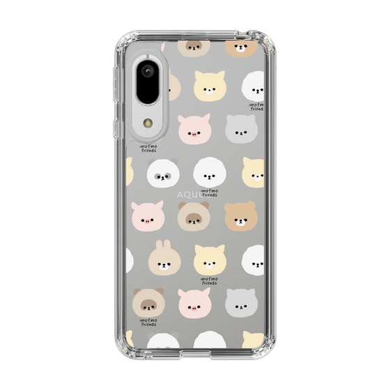 スリムプロテクションケース［ mofmofriends - フェイス ］