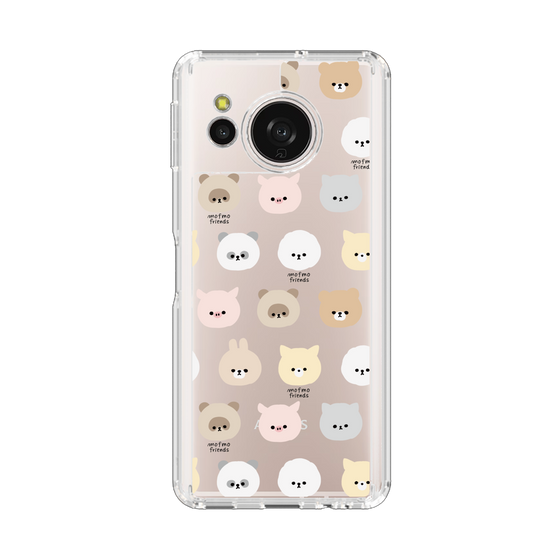 スリムプロテクションケース［ mofmofriends - フェイス ］