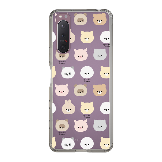 スリムプロテクションケース［ mofmofriends - フェイス ］