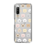 スリムプロテクションケース［ mofmofriends - フェイス ］