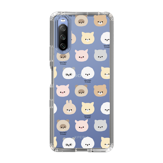 スリムプロテクションケース［ mofmofriends - フェイス ］