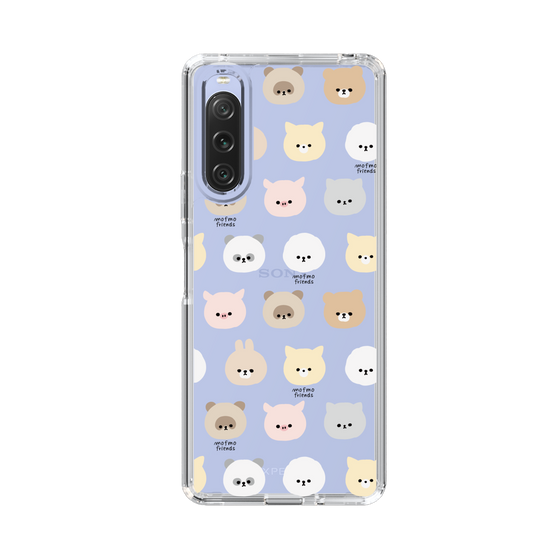 スリムプロテクションケース［ mofmofriends - フェイス ］