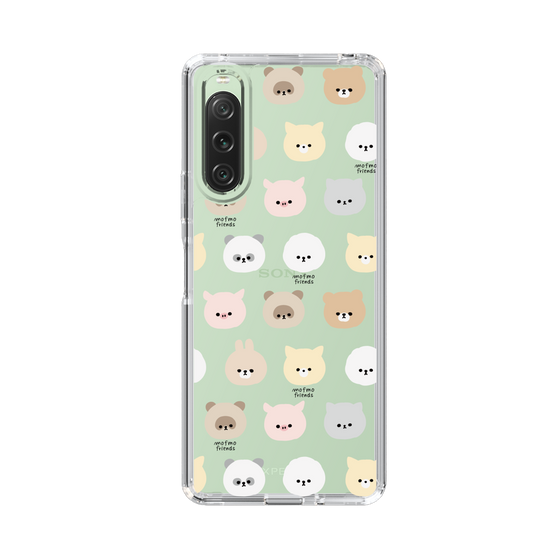 スリムプロテクションケース［ mofmofriends - フェイス ］
