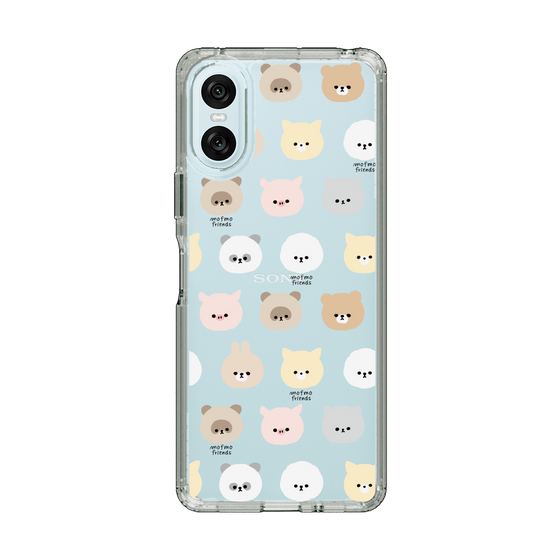 スリムプロテクションケース［ mofmofriends - フェイス ］