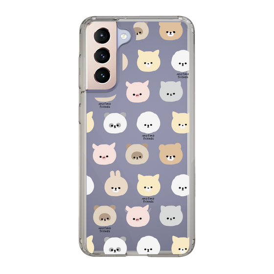 スリムプロテクションケース［ mofmofriends - フェイス ］