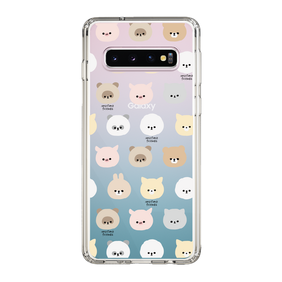 スリムプロテクションケース［ mofmofriends - フェイス ］