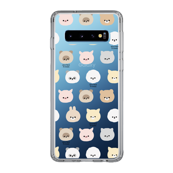 スリムプロテクションケース［ mofmofriends - フェイス ］