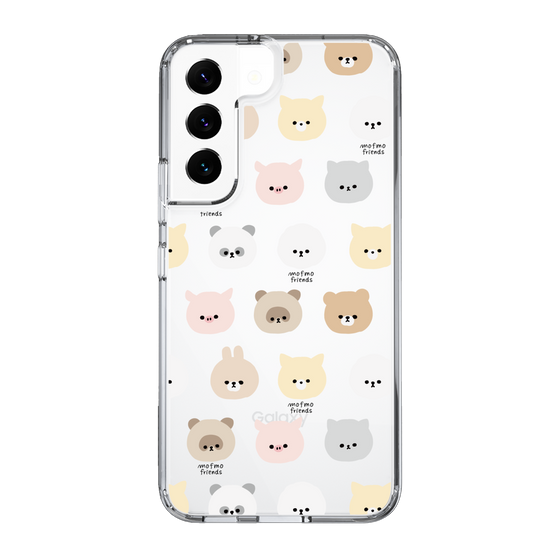 スリムプロテクションケース［ mofmofriends - フェイス ］