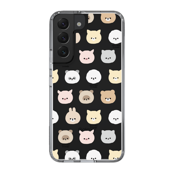 スリムプロテクションケース［ mofmofriends - フェイス ］