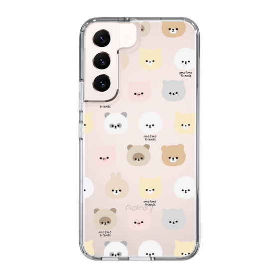 スリムプロテクションケース［ mofmofriends - フェイス ］
