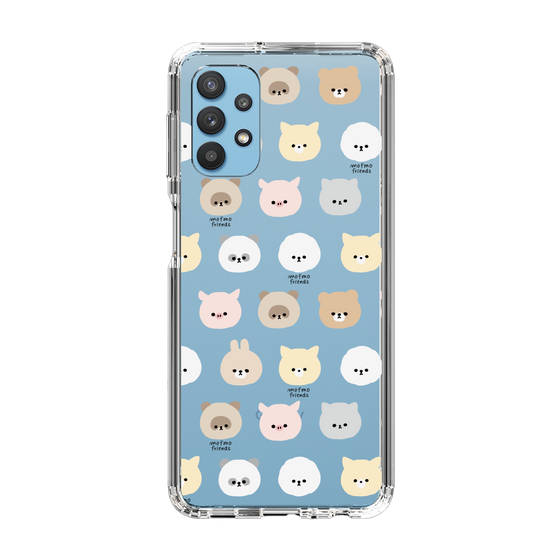 スリムプロテクションケース［ mofmofriends - フェイス ］