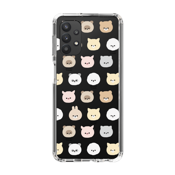 スリムプロテクションケース［ mofmofriends - フェイス ］