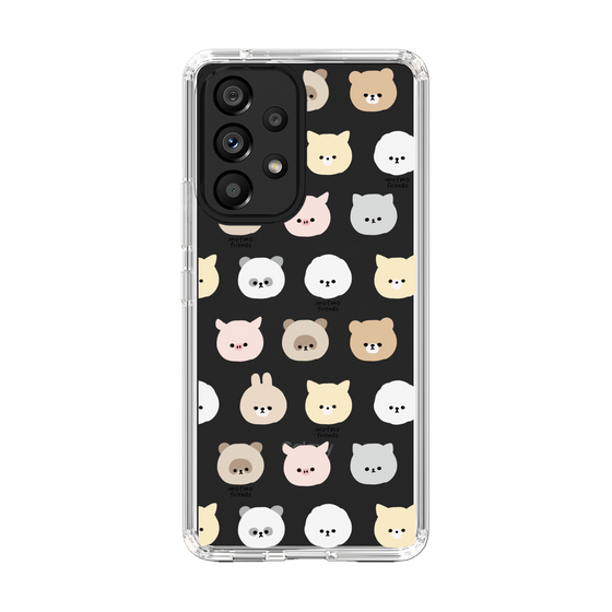 スリムプロテクションケース［ mofmofriends - フェイス ］
