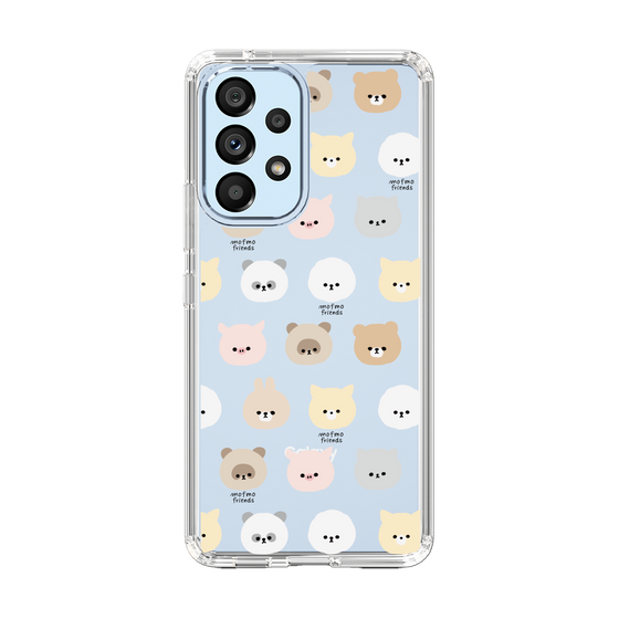 スリムプロテクションケース［ mofmofriends - フェイス ］